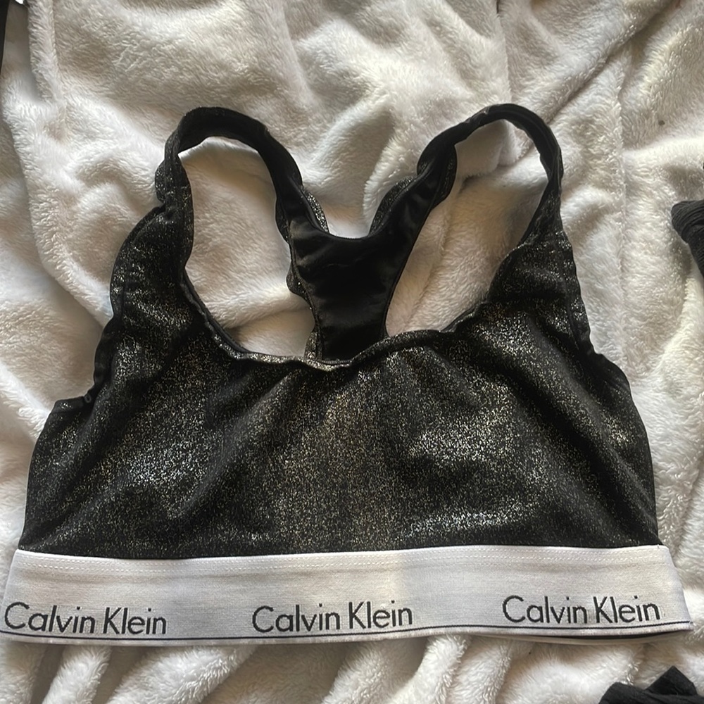 Calvin Klein stretchy sports bra